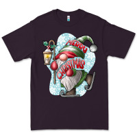 Plum merry Christmas gnome Premium Tee - CowhideDigitalArt