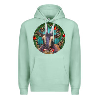 Seafoam Dark Goat Christmas Premium Hoodie - RanaPortraitStore