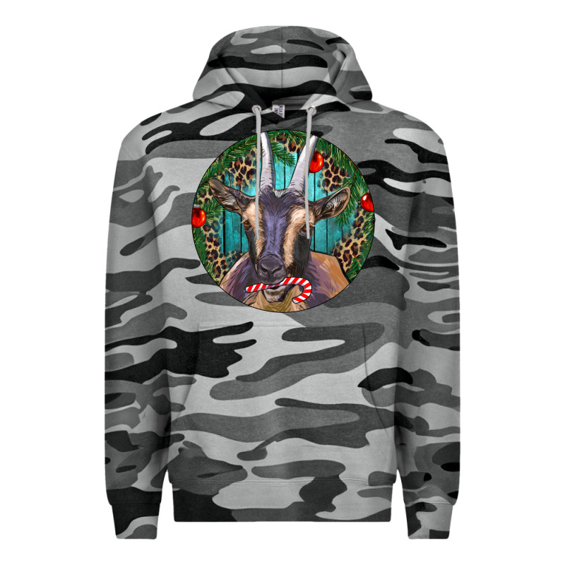 Dark Goat Christmas Premium Hoodie by RanaPortraitStore | Teevron