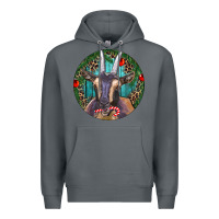 Rock Dark Goat Christmas Premium Hoodie - RanaPortraitStore