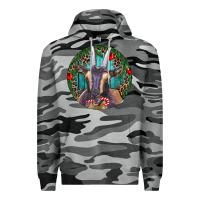 Slate Camo Dark Goat Christmas Premium Hoodie - RanaPortraitStore