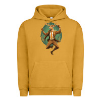 Pigment Peanut Butter happy deer Urban Hoodie - Unal Design