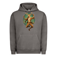 Pigment Tornado happy deer Urban Hoodie - Unal Design