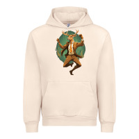 Sandshell happy deer Urban Hoodie - Unal Design