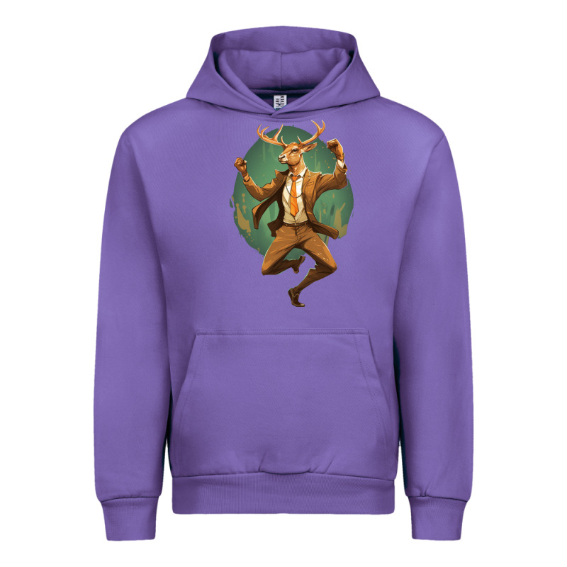 Happy Deer Urban Hoodie by Unal Design | Teevron