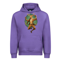Tulip happy deer Urban Hoodie - Unal Design