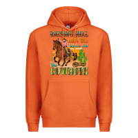 Carrot raising hell with the hippies and the cowboys Premium Hoodie - texasbilliewilder
