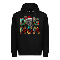 Black Christmas French Bulldog Mom Premium Hoodie - RanaPortraitStore