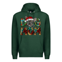 Sports Green Christmas French Bulldog Mom Premium Hoodie - RanaPortraitStore