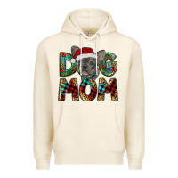 Tofu Christmas French Bulldog Mom Premium Hoodie - RanaPortraitStore