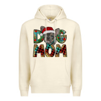 Sandshell Christmas French Bulldog Mom Premium Hoodie - RanaPortraitStore