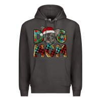 Smoke Christmas French Bulldog Mom Premium Hoodie - RanaPortraitStore