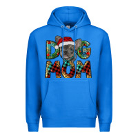 True Royal Christmas French Bulldog Mom Premium Hoodie - RanaPortraitStore