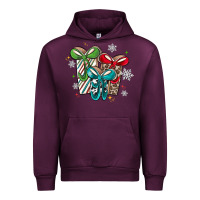 Mauve Wine christmas gifts Urban Hoodie - MaliasSmallBusiness