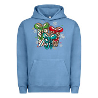 Pigment Pebble Blue christmas gifts Urban Hoodie - MaliasSmallBusiness