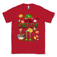 Red im the chef elf Classic Tee - FaDigitalArtStudio