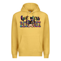 Antique Gold mess mini messy bun Premium Hoodie - Zillion Design Studio