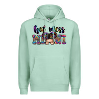 Seafoam mess mini messy bun Premium Hoodie - Zillion Design Studio