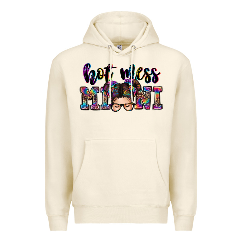 Mess Mini Messy Bun Premium Hoodie by Zillion Design Studio | Teevron