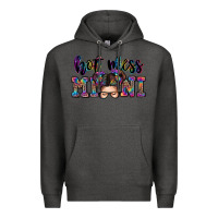 Charcoal Heather mess mini messy bun Premium Hoodie - Zillion Design Studio