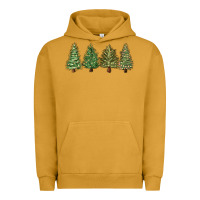 Pigment Peanut Butter christmas trees Urban Hoodie - MaliasSmallBusiness