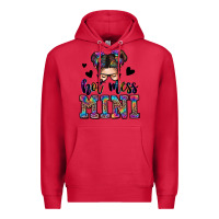Cardinal mess mini messy bun Premium Hoodie - Zillion Design Studio
