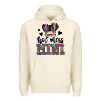 Tofu mess mini messy bun Premium Hoodie - Zillion Design Studio