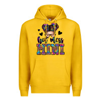 Lemon mess mini messy bun Premium Hoodie - Zillion Design Studio