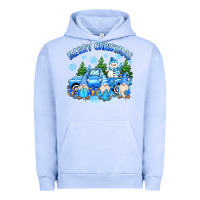 Pigment Grape Ice merry christmas snowman gnomes truck Urban Hoodie - MaliasSmallBusiness