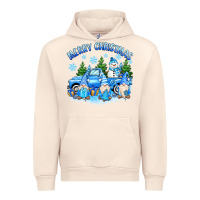 Sandshell merry christmas snowman gnomes truck Urban Hoodie - MaliasSmallBusiness