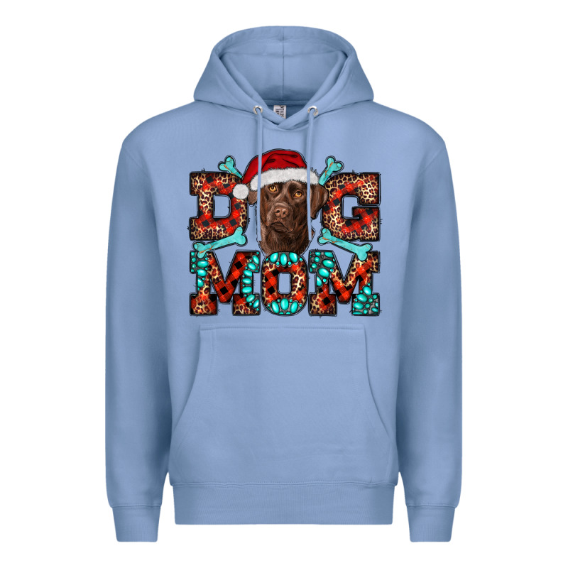 Christmas Labrador Dog Mom Premium Hoodie by RanaPortraitStore | Teevron