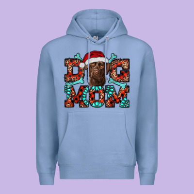 Premium Hoodie Christmas Labrador Dog Mom