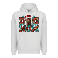 Dove Grey Christmas Labrador Dog Mom Premium Hoodie - RanaPortraitStore
