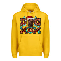 Lemon Christmas Labrador Dog Mom Premium Hoodie - RanaPortraitStore