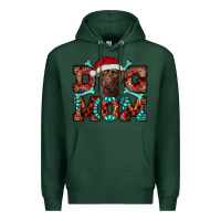 Sports Green Christmas Labrador Dog Mom Premium Hoodie - RanaPortraitStore