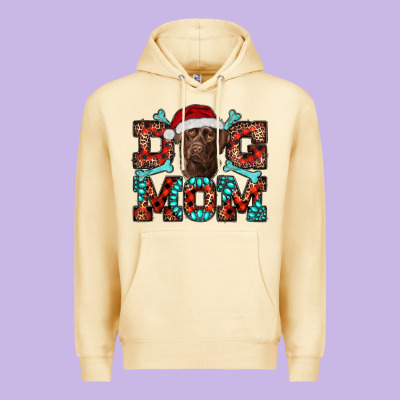 Premium Hoodie Christmas Labrador Dog Mom