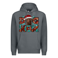 Rock Christmas Labrador Dog Mom Premium Hoodie - RanaPortraitStore