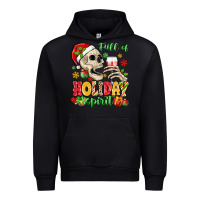Black full of holiday spirit Urban Hoodie - MaliasSmallBusiness