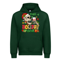 Forest Green full of holiday spirit Urban Hoodie - MaliasSmallBusiness