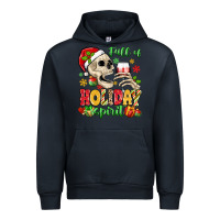 Navy full of holiday spirit Urban Hoodie - MaliasSmallBusiness
