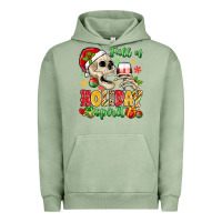 Pigment Oil Green full of holiday spirit Urban Hoodie - MaliasSmallBusiness