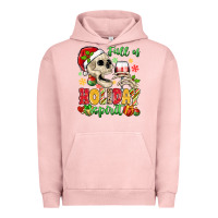 Pigment Salmon full of holiday spirit Urban Hoodie - MaliasSmallBusiness