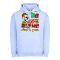 Pigment Grape Ice ho ho holy shit what a year Urban Hoodie - MaliasSmallBusiness