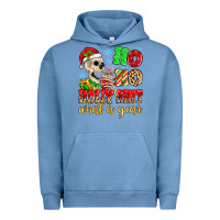 Pigment Pebble Blue ho ho holy shit what a year Urban Hoodie - MaliasSmallBusiness