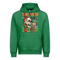 Emerald dead inside but jolly af Urban Hoodie - MaliasSmallBusiness