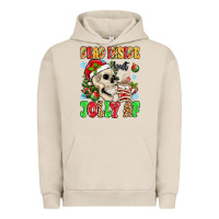 Pigment French Oak dead inside but jolly af Urban Hoodie - MaliasSmallBusiness