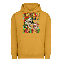 Pigment Peanut Butter dead inside but jolly af Urban Hoodie - MaliasSmallBusiness