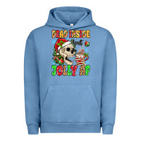 Pigment Pebble Blue dead inside but jolly af Urban Hoodie - MaliasSmallBusiness