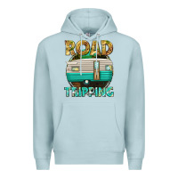 Blue Mist road tripping Premium Hoodie - texasbilliewilder
