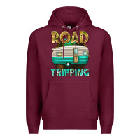 Burgundy road tripping Premium Hoodie - texasbilliewilder